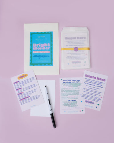 Bright Wonder 7-Day Art Rituals for kids— Light and Muse creativity capsule