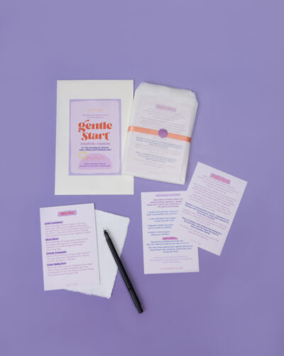 Gentle Start 7-Day Morning Art Rituals—Light and Muse creativity capsule