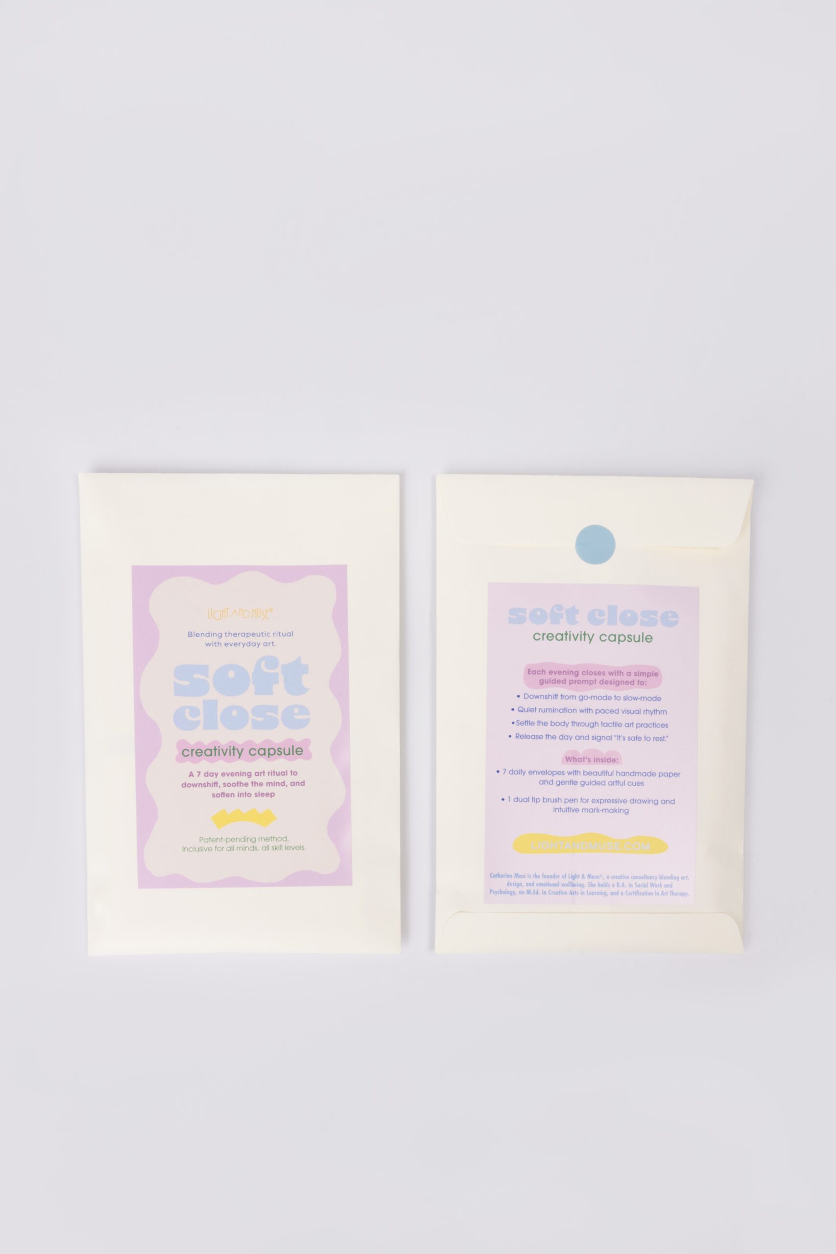 Soft Close creativity capsule from Light and Muse