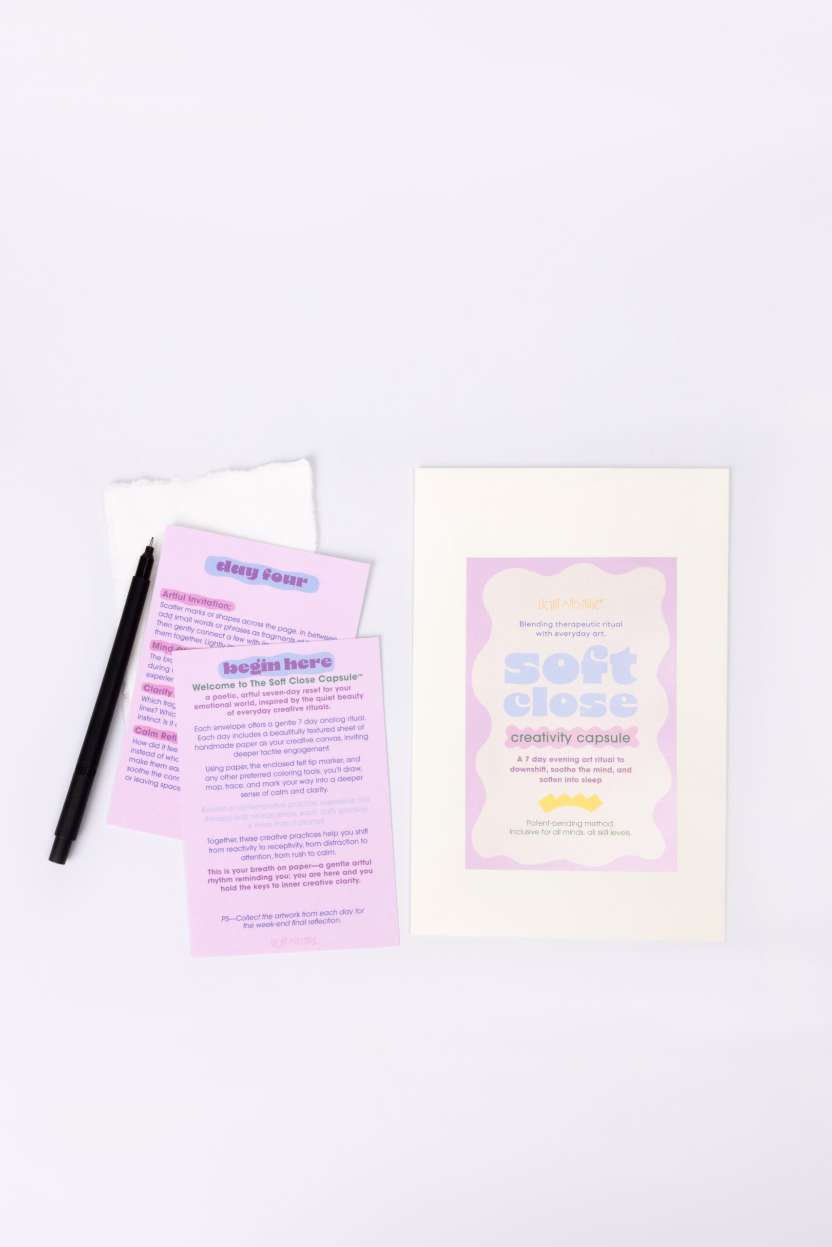 Soft Close creativity capsule from Light and Muse